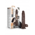 Dr. Skin Sylvester Thrusting Dildo - Chocolate