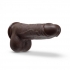 Dr. Skin Sylvester Thrusting Dildo - Chocolate