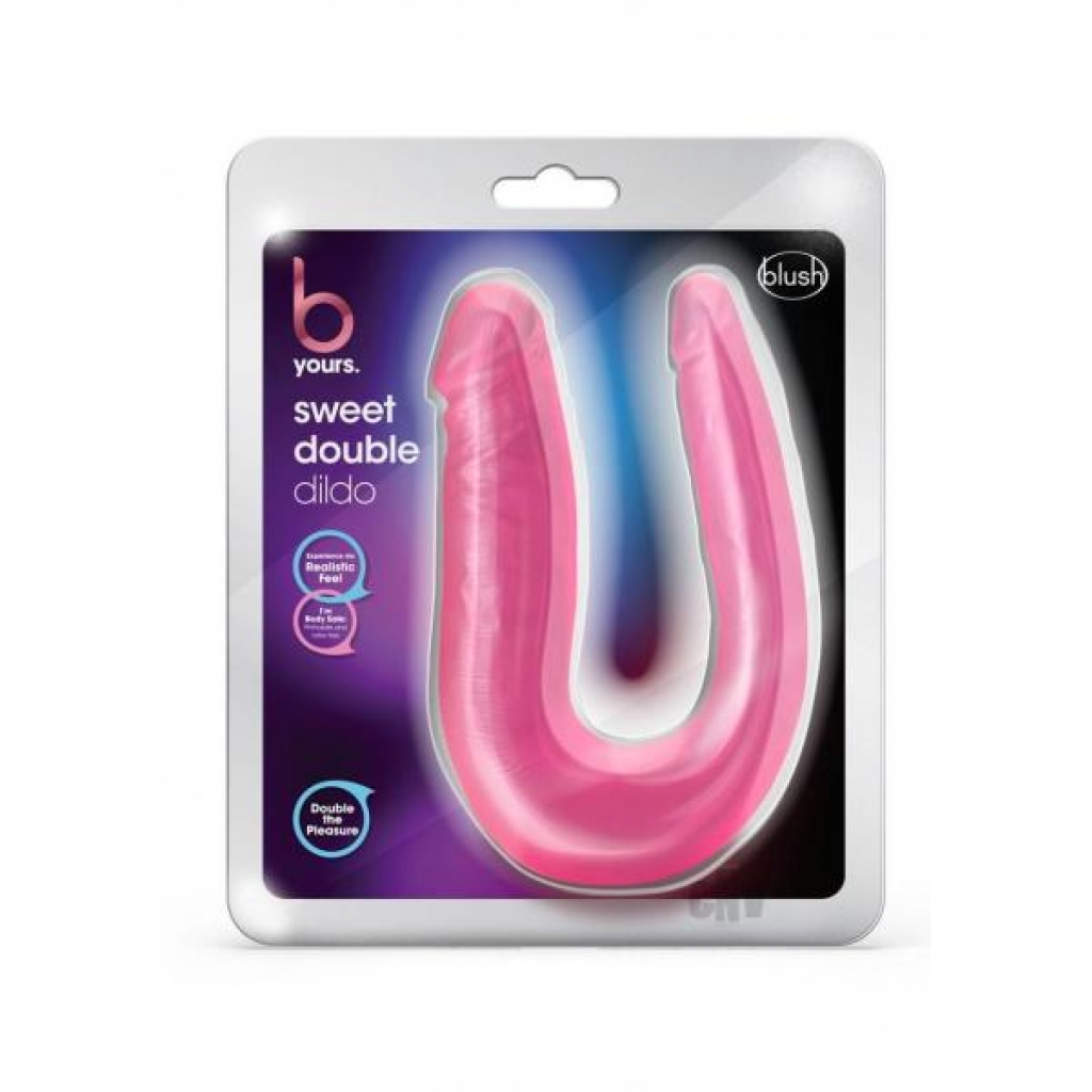 B Yours Sweet Double Dildo Pink - Blush Novelties