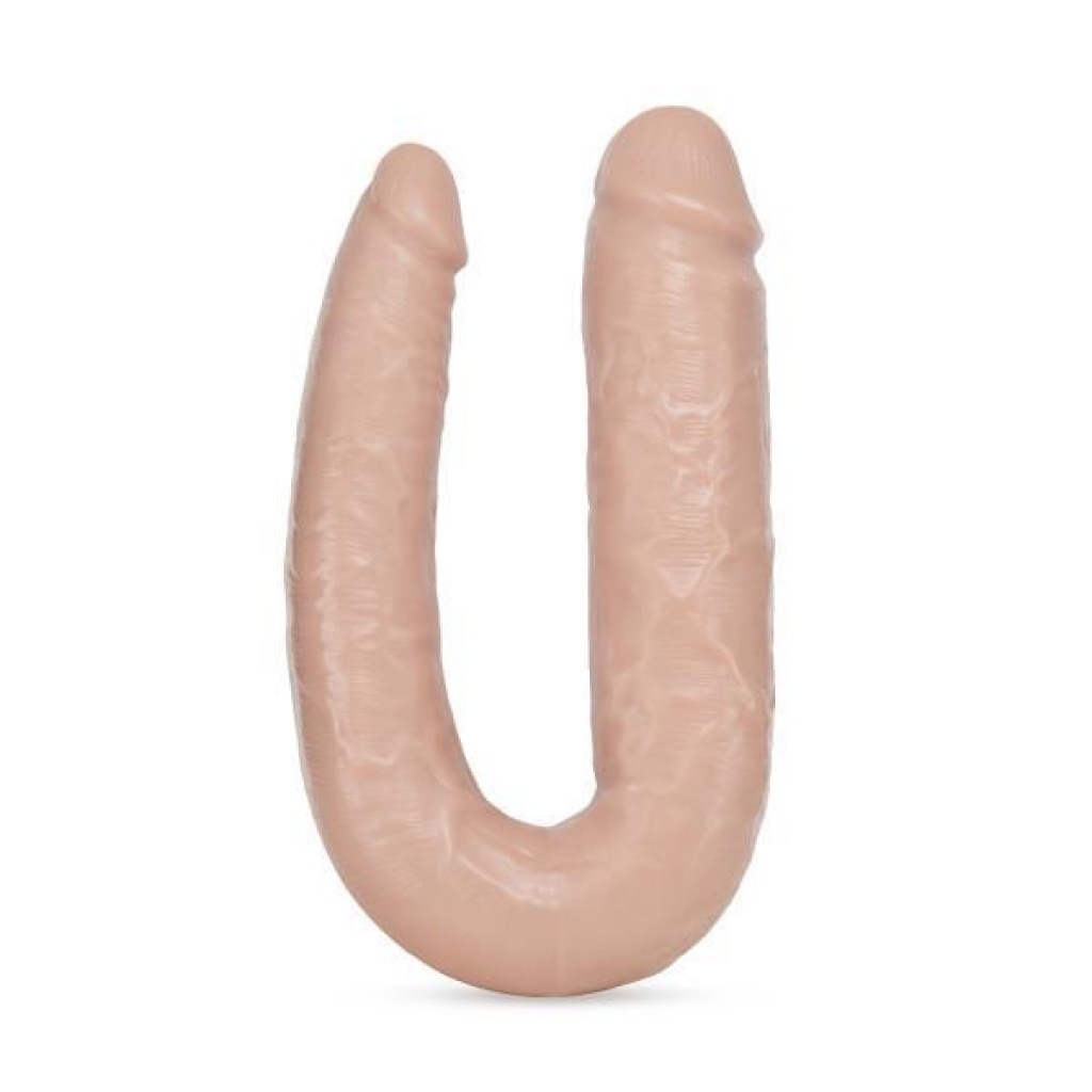 Dr. Skin Double Dildo - 18 Inches - Beige