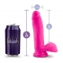 Au Naturel Bold Pleaser 7 inches Dildo Pink - Blush Novelties