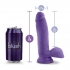 Au Naturel Bold Pleaser 7 inches Dildo Purple - Blush Novelties