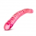 B Yours 18 inches Double Dildo Pink - Blush Novelties