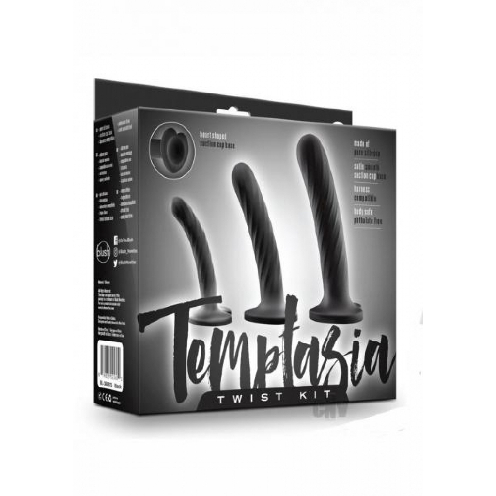 Temptasia Twist Set of 3 Dildos for Ultimate Pleasure