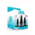 Anal Adventures Basic Plug Kit - Black