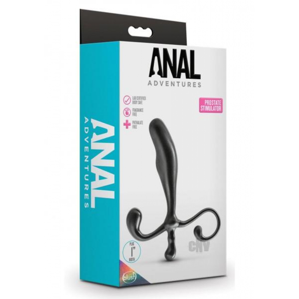 Anal Adv Prostate Stimulator Black - Blush Novelties