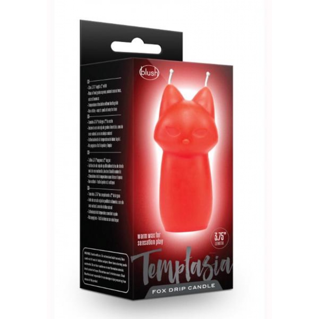 Temptasia Fox Drip Candle Red - Blush Novelties