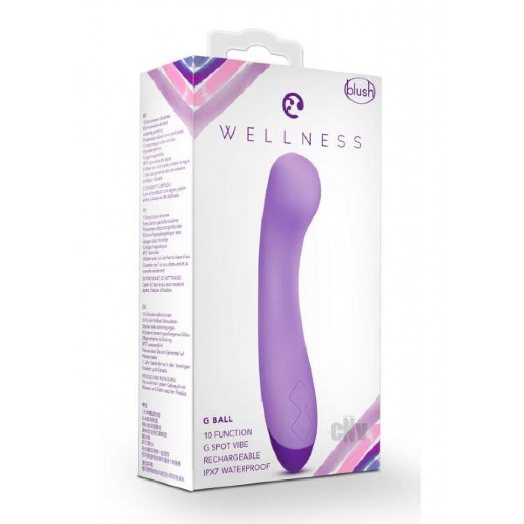 Wellness G Ball Vibrator - Purple