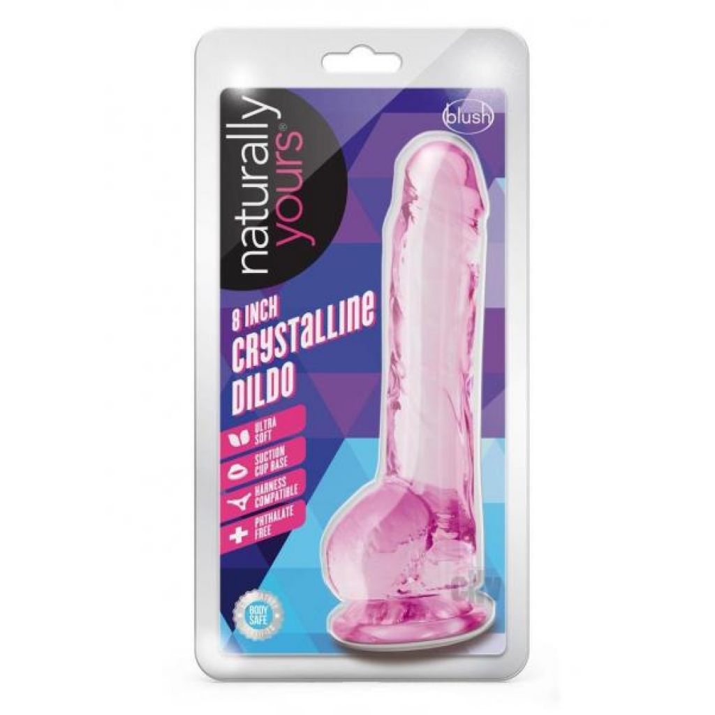 Naturally Yours Crystalline 8 Rose - Blush Novelties