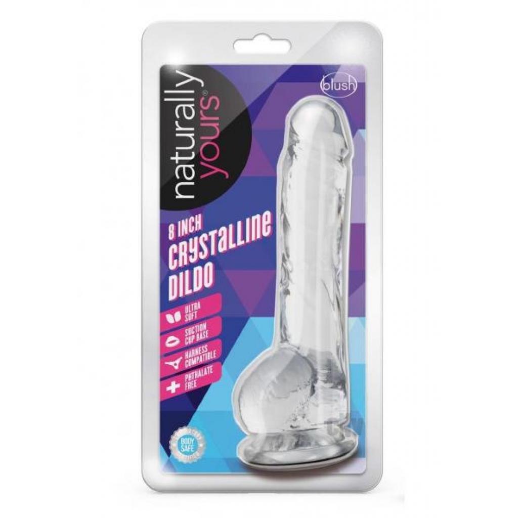 Naturally Yours Crystalline 8-Inch Dildo