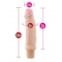 X5 Hard On Vibe 9 inches Waterproof Dildo - Beige - Blush Novelties