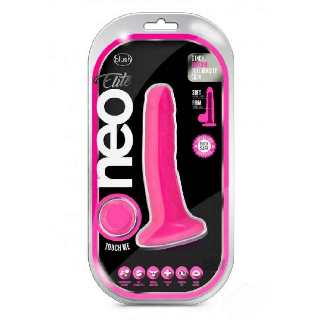 Neo Elite D Dense Cock 6 Pink - Blush Novelties