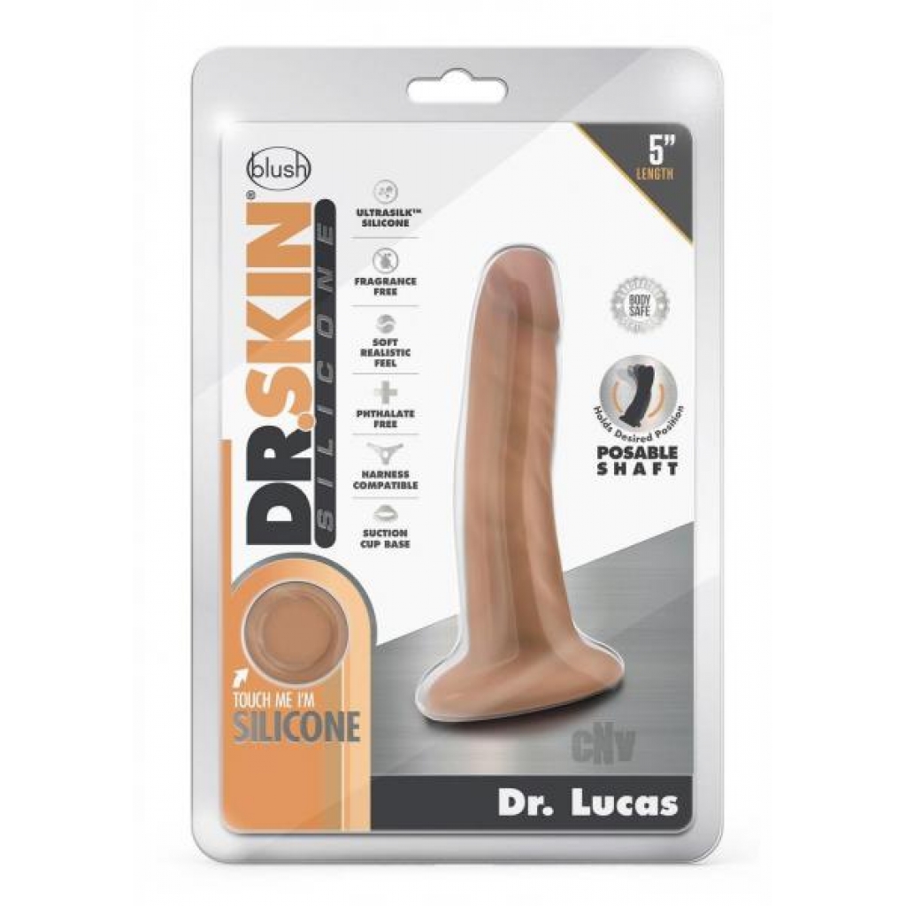 Dr Skin Silicone Dr Lucas 5 Mocha - Blush Novelties