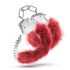 Temptasia Plush Fur Cuffs Burgundy Red - Blush Novelties