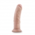 Au Naturel Dildo 8 inches with Suction Cup Beige - Blush Novelties