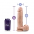 Au Naturel 9.5 Inches Dildo with Suction Cup Beige - Blush Novelties