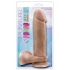 Au Naturel 9.5-Inch Dildo with Suction - Mocha Tan