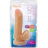 Mighty Mike Dual Density Dildo Beige - Blush Novelties