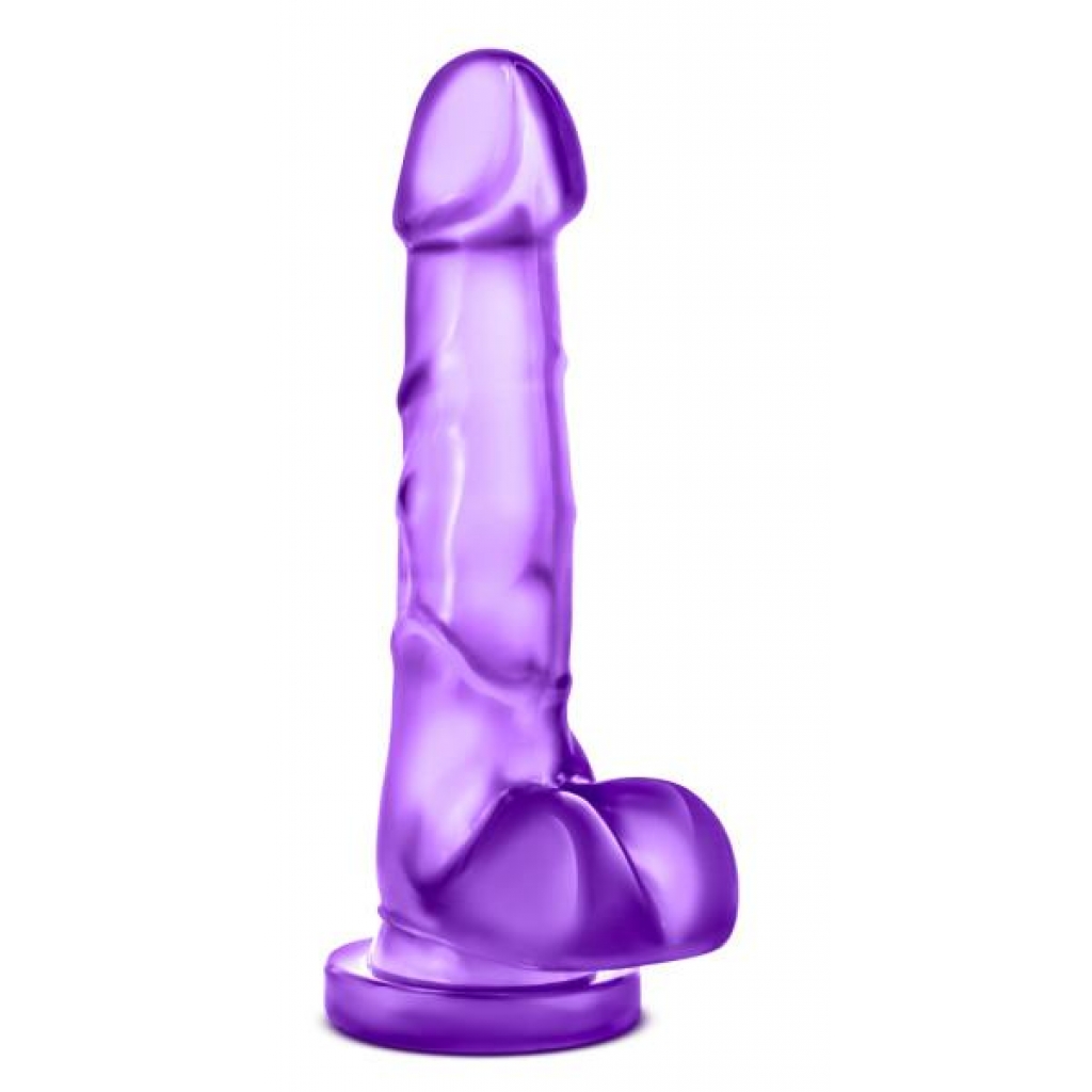 Sweet N Hard 4 Dong Suction Cup & Balls Purple - Blush Novelties