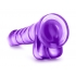 Sweet N Hard 4 Dong Suction Cup & Balls Purple - Blush Novelties