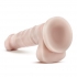 Basic 7 Realistic Dong Suction Cup - Beige