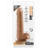 Dr Skin Basic 7 inches Mocha Tan Realistic Dildo - Blush Novelties