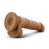 Dr Skin Basic Realistic Dildo - Mocha Tan, 7 Inches