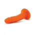 Neo Dual Density 6 inches Cock Neon Orange Dildo - Blush Novelties