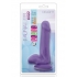 Au Naturel Bold Delight 6 inches Dildo Purple - Blush Novelties