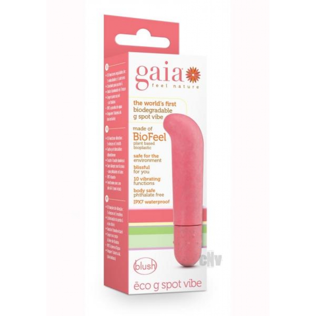 Gaia Eco G Spot Vibe - Eco-Friendly and Powerful