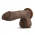 Au Naturel Mister Perfect Chocolate Brown Dildo - Blush Novelties