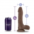 Au Naturel Mister Perfect - Chocolate Brown Dildo