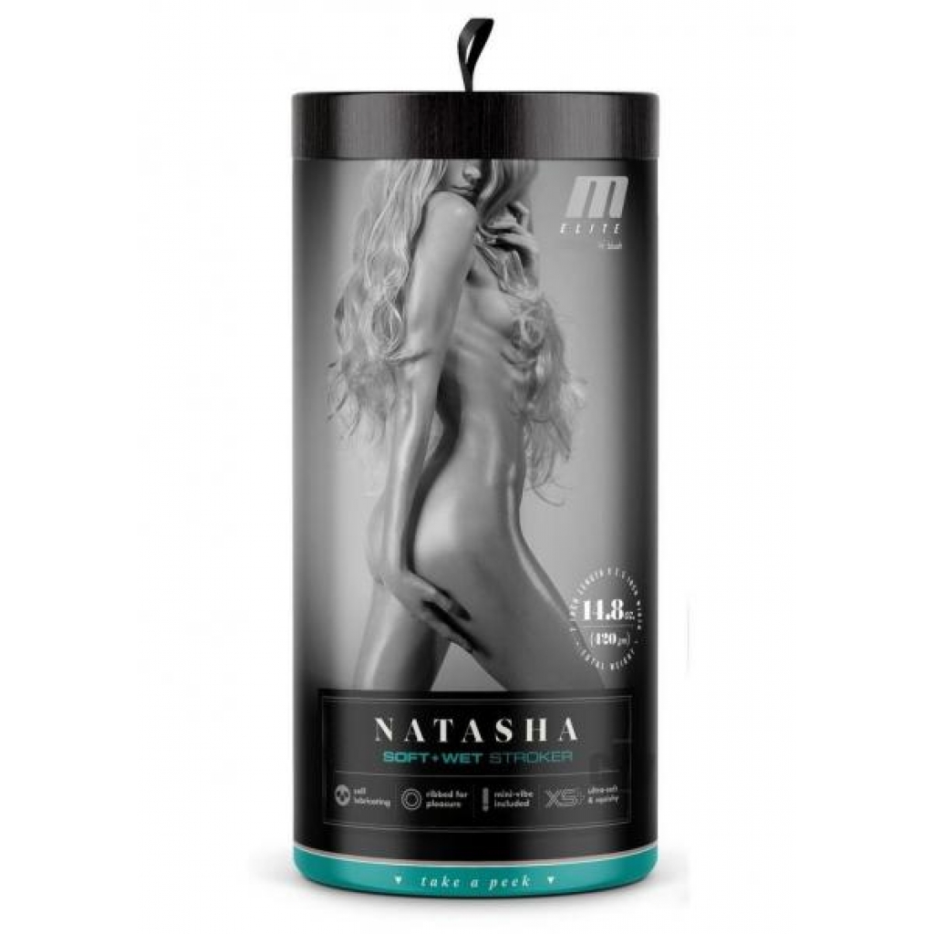 M Elite Soft And Wet Natasha Beige - Blush Novelties