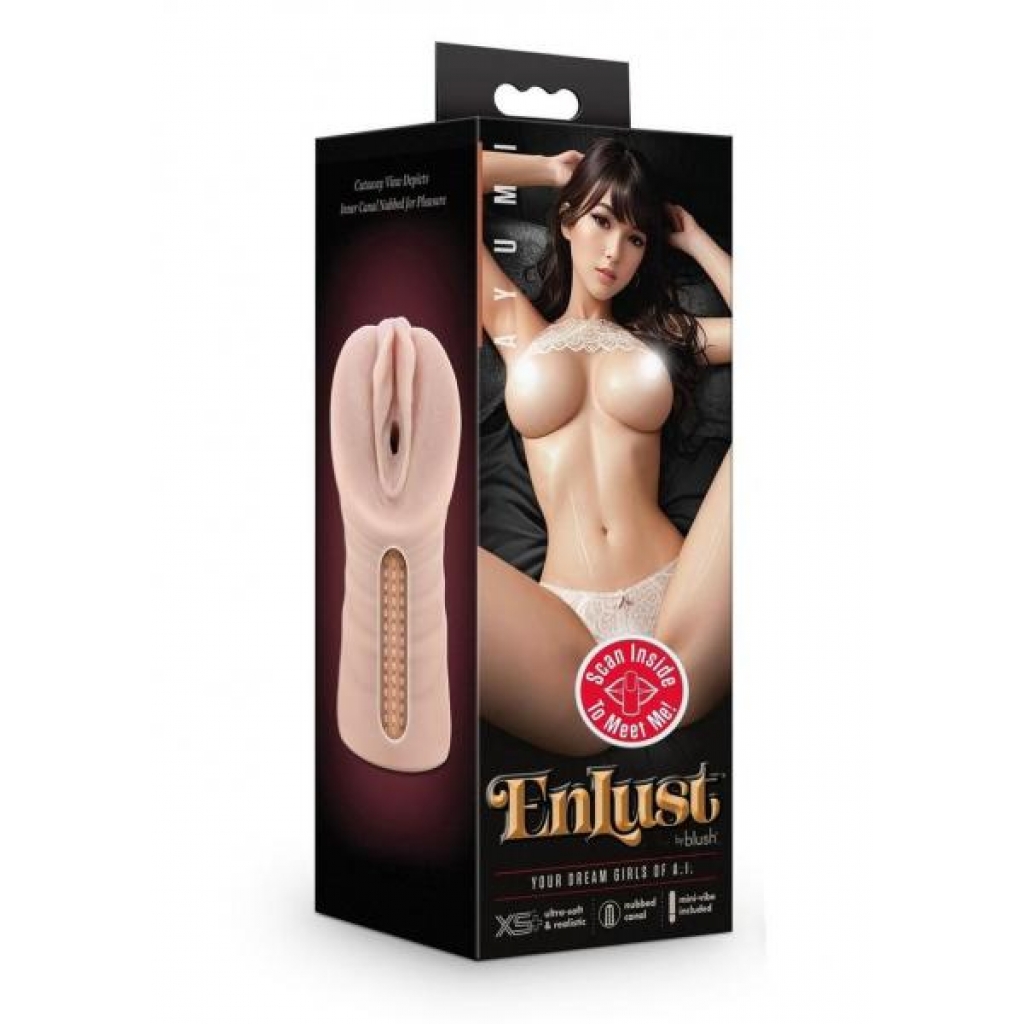 Enlust Ayumi Vibe Stroker Beige - Luxurious Pleasure