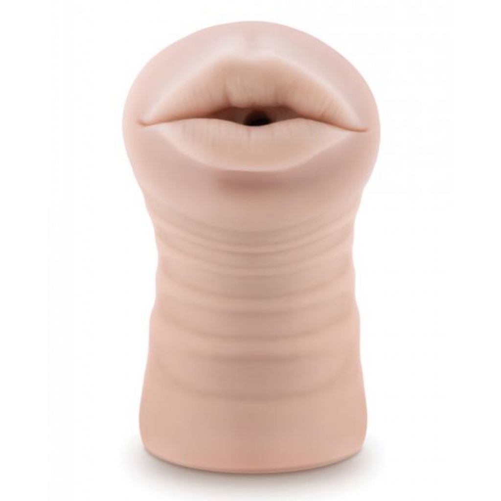 M For Men Skye Beige Mouth Stroker - Blush Novelties