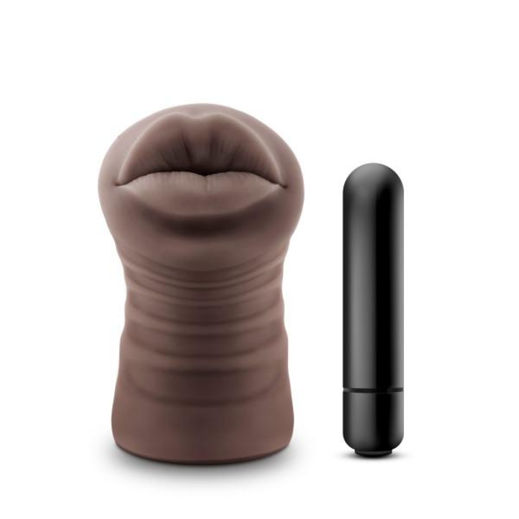 Hot Chocolate Renee Brown Mouth Stroker - Blush Novelties