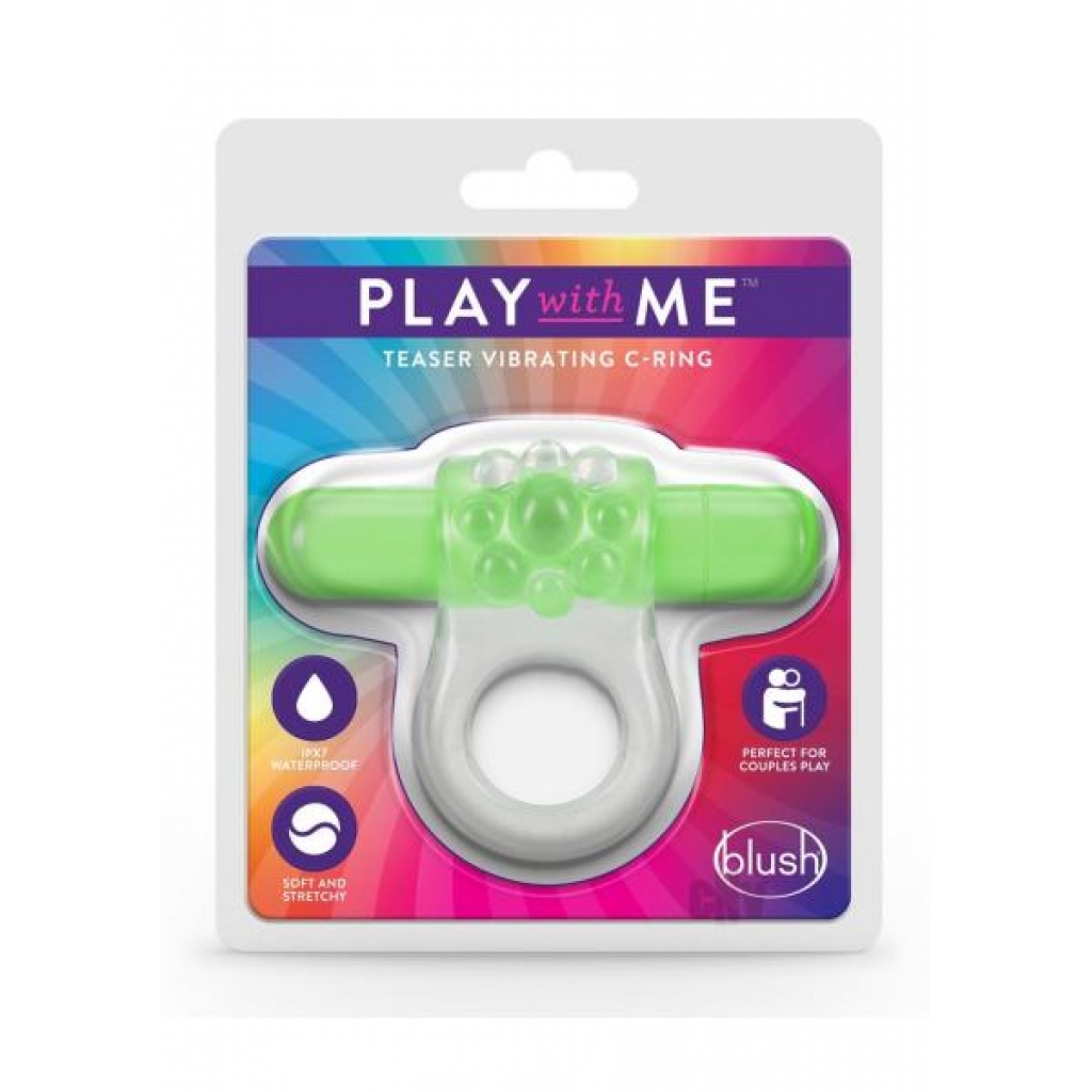 Play With Me Teaser Vibe Cring Green - Blush Novelties