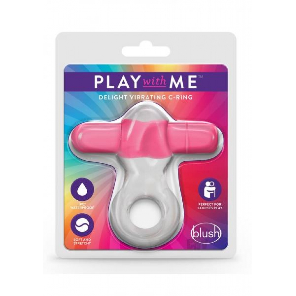 Play With Me Delight Vibe Cring Pink - Blush Novelties