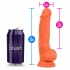 Neo Elite 7.5 Inch Dual Density Cock with Balls - Lifelike Pleasure