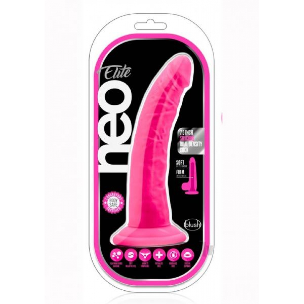 Neo Elite Ddense Cock 7.5 Pink - Blush Novelties