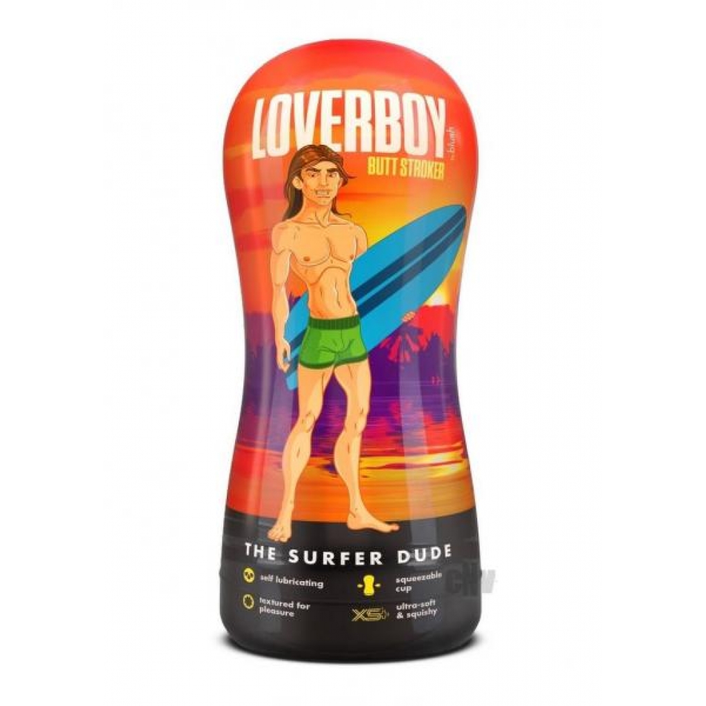 Loverboy Surfer Dude Lube Stroker Beige - Blush Novelties