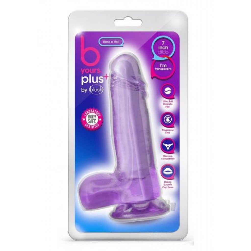 B Yours Plus Rock N Roll Purple - Blush Novelties