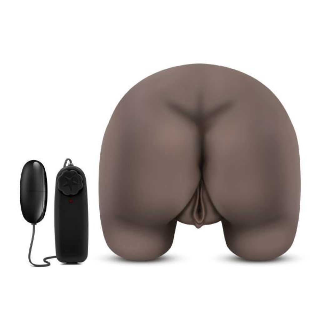 Hot Chocolate Luscious Tiana Vibrating Life Size Ass Brown - Blush Novelties