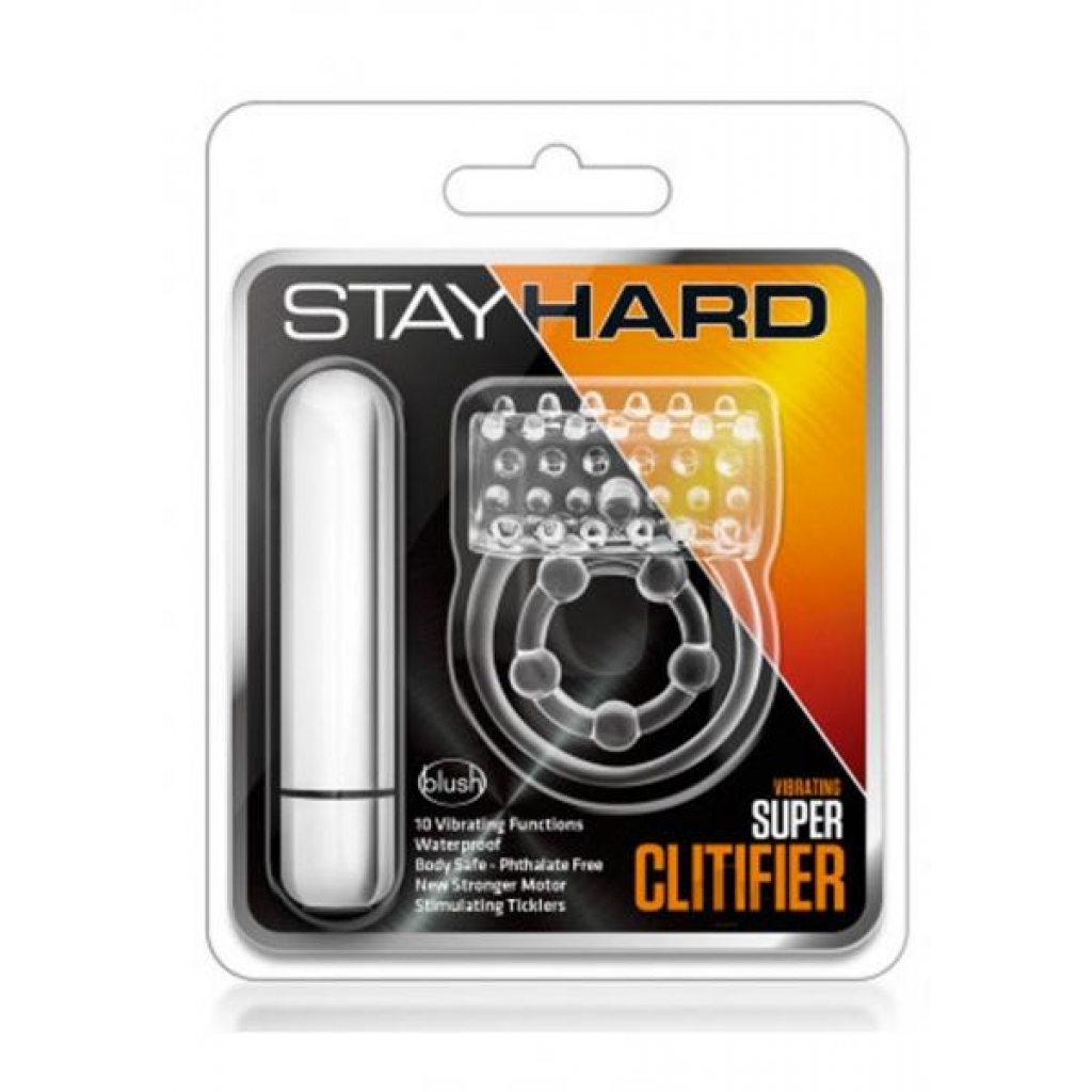 Stay Hard Vibrating Super Clitifier Clea - Blush Novelties