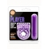 The Player Vibrating Double Strap Cock Ring Purple - Blush Novelties