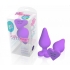 Naughty Candy Hearts Purple Butt Plug