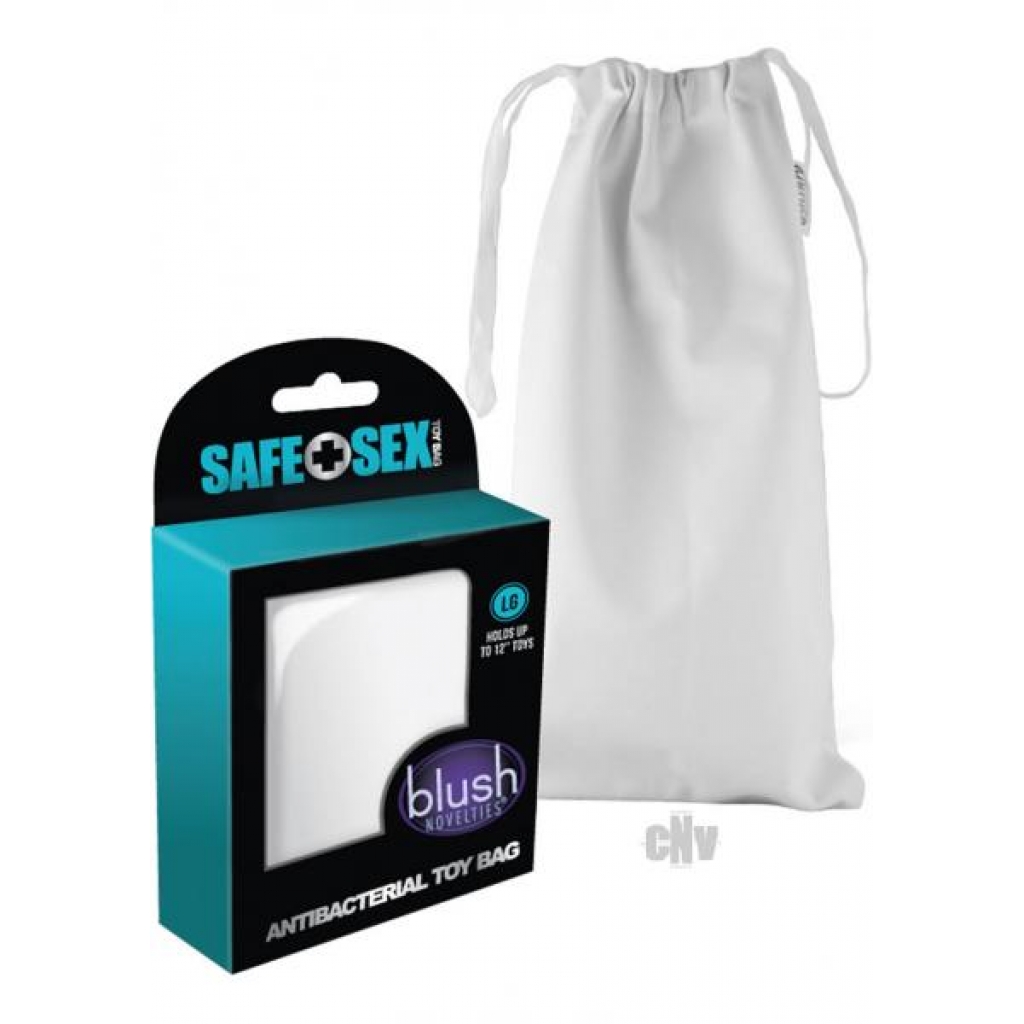 Safe Sex Antibacterial Toy Bag Large Size - Blush Novelties