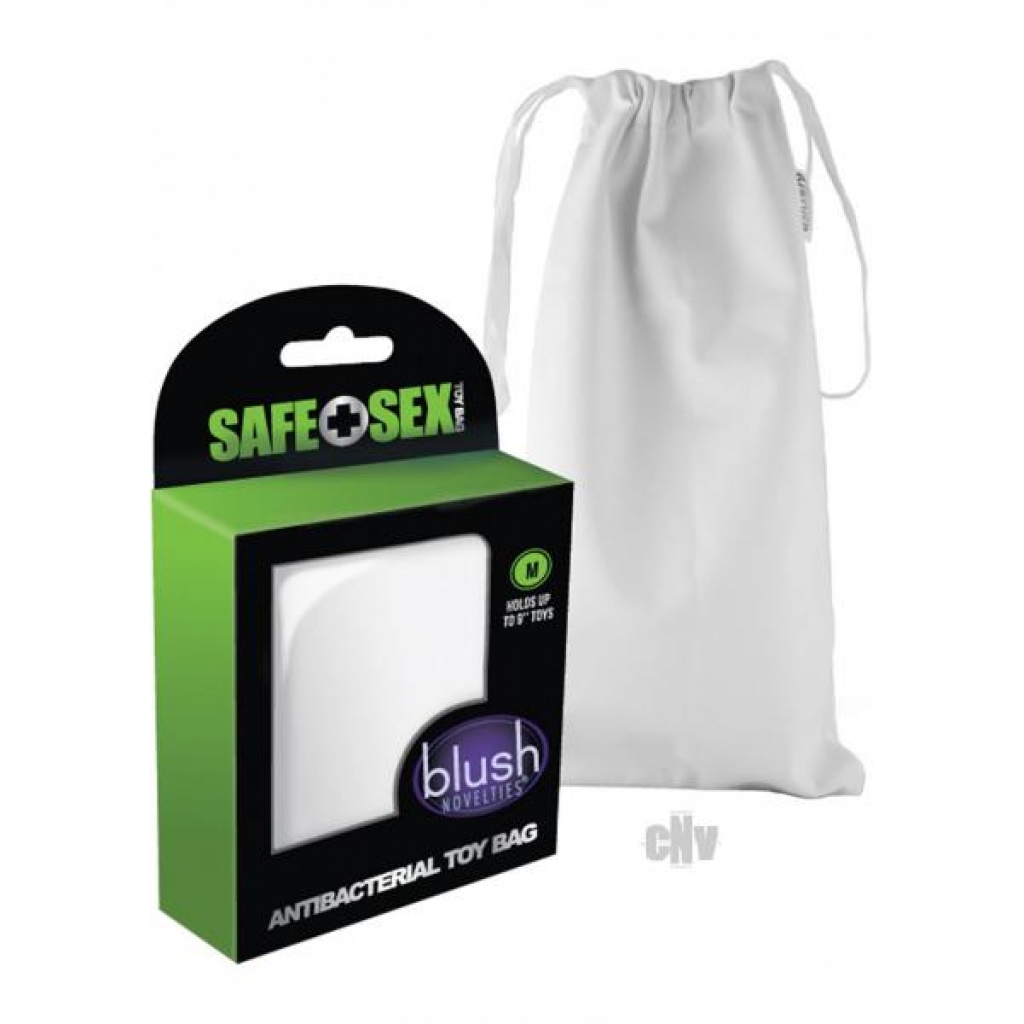 Safe Sex Antibacterial Toy Bag Medium - Blush Novelties