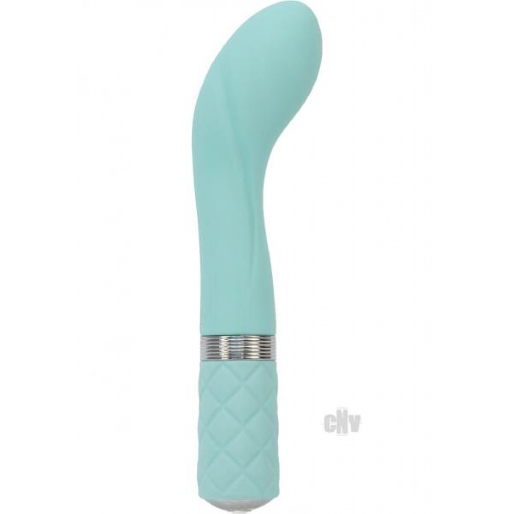 Pillow Talk Sassy G-Spot Massager Teal - Bms Enterprises