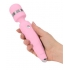 Pillow Talk Cheeky Massager Wand Pink - Bms Enterprises